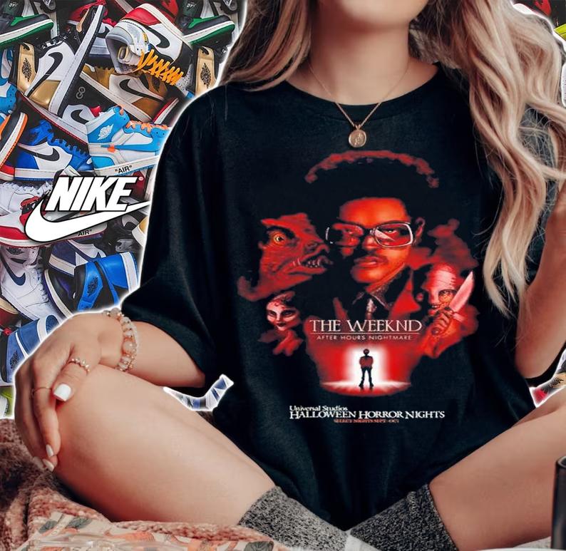 The Weeknd After Hours Nightmare shirt t-shirt woman shirt