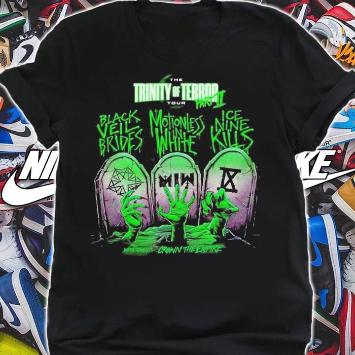 Trinity Of Terror Tour Part 2 Concert 2022 T-Shirt t-shirt