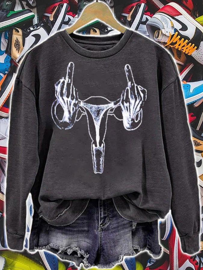 Vagina Middle Finger Fuck Uterus Lagunadisko shirt t-shirt sweatshirt