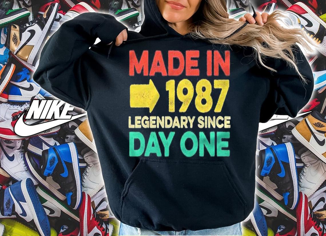 34 Years Old Men Women Born In 1987 Gifts For Birthday T-shirt t-shirt