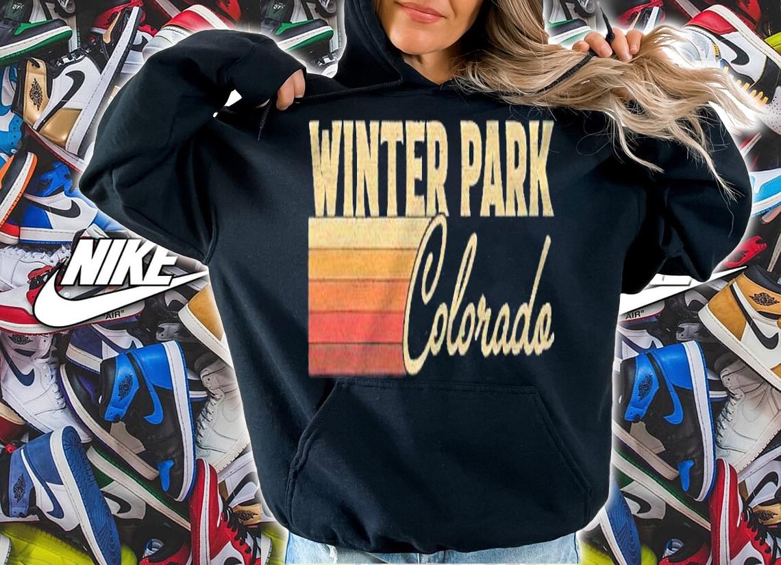 1980S Style Winter Park Colorado T-shirt t-shirt hoodie