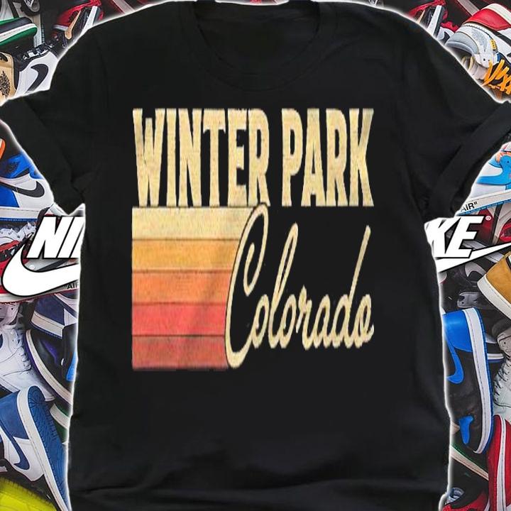 1980S Style Winter Park Colorado T-shirt t-shirt shirt
