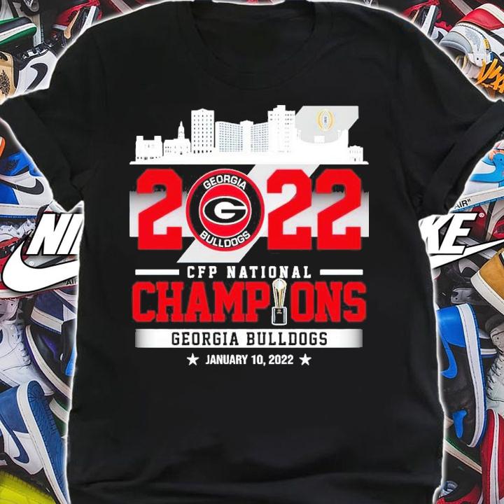 2022 CFP National Champions Georgia Bulldogs January 10 2022 Shirt t-shirt