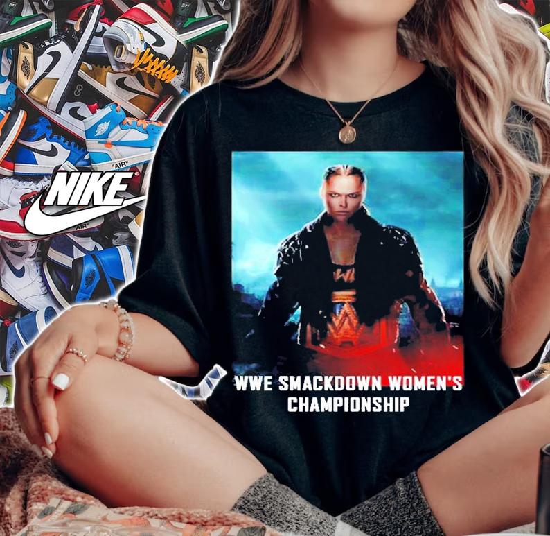 2022 Ronda Rousey Champions WWE SmackDown Womens Championship T-Shirt t-shirt woman shirt