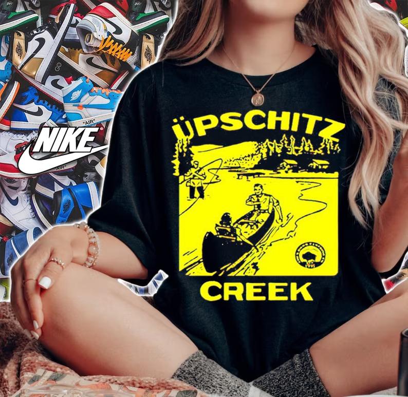 Ames Bros Upschitz Creek Fist Fight Movie Shirt t-shirt woman shirt