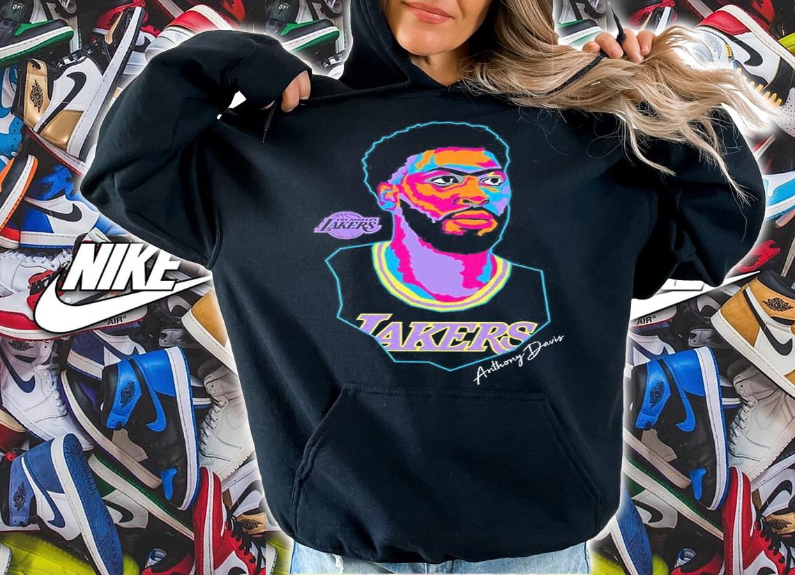 Anthony Davis Los Angeles Lakers Basketball Signature T-Shirt t-shirt
