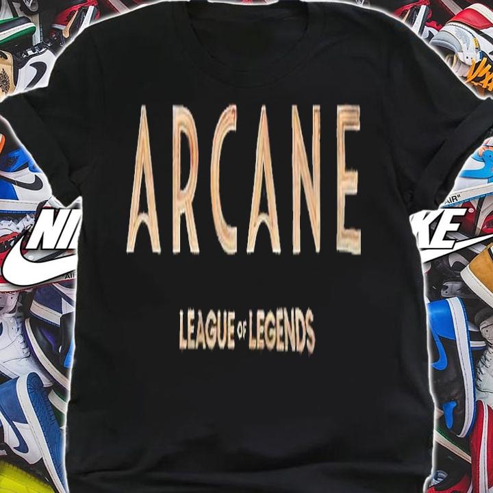 Arcane League of Legends logo T-shirt t-shirt