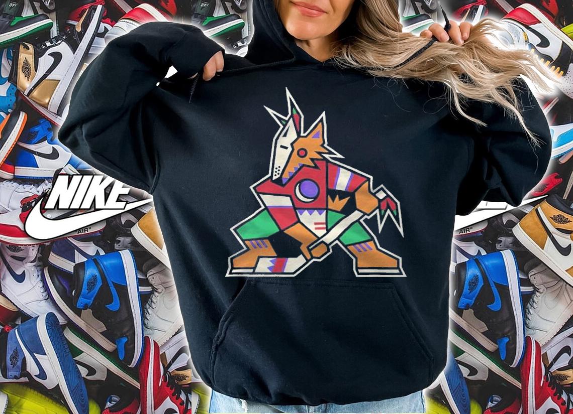 Arizona Coyotes team logo 2022 T-shirt t-shirt hoodie