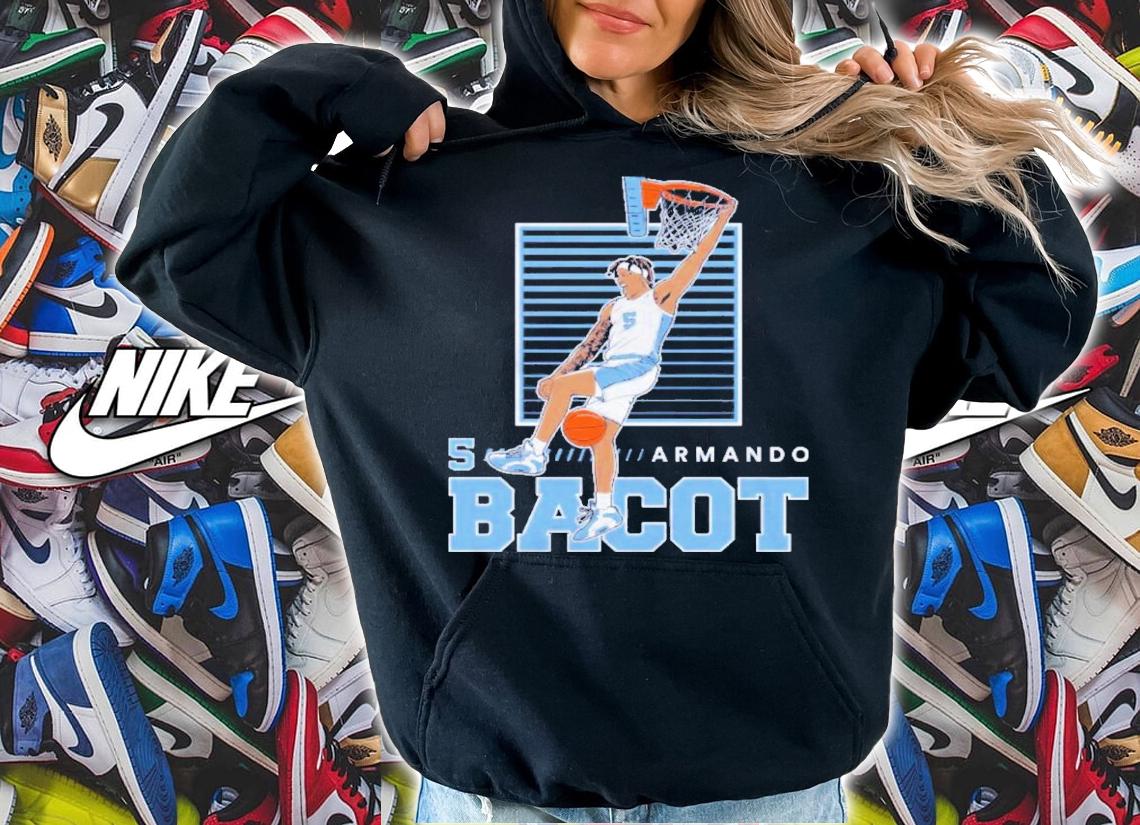 Armando Bacot UNC Basketball Shirt t-shirt hoodie