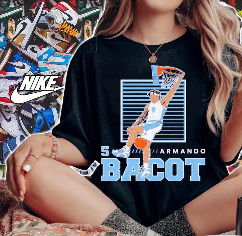 Armando Bacot UNC Basketball Shirt t-shirt woman shirt