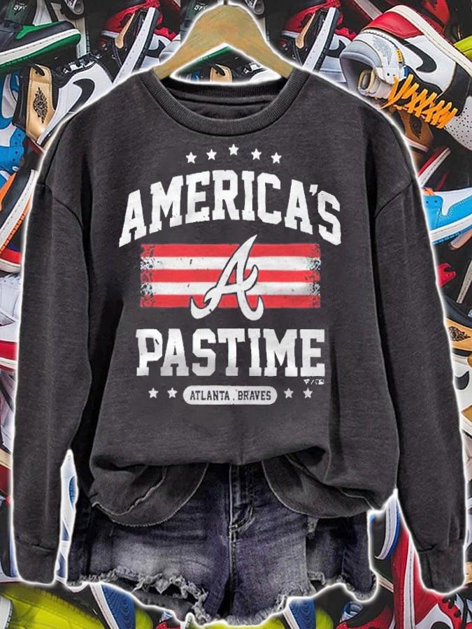 Atlanta Braves America's Pastime T-shirt t-shirt sweatshirt