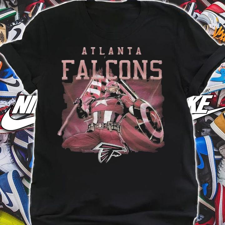 Atlanta Falcons Chris Evans Captain America T-shirt t-shirt shirt
