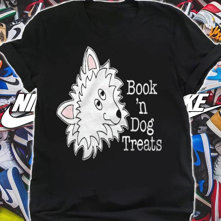 Book 'n Dog treats T-shirt t-shirt