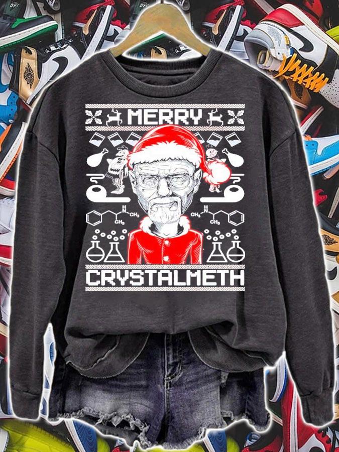 Breaking Bad Merry Crystalmeth Ugly Christmas Shirt t-shirt