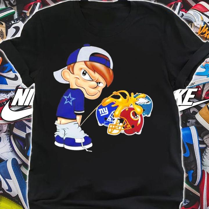 Dallas Cowboy Calvin Peeing Piss On Other Teams Shirt t-shirt