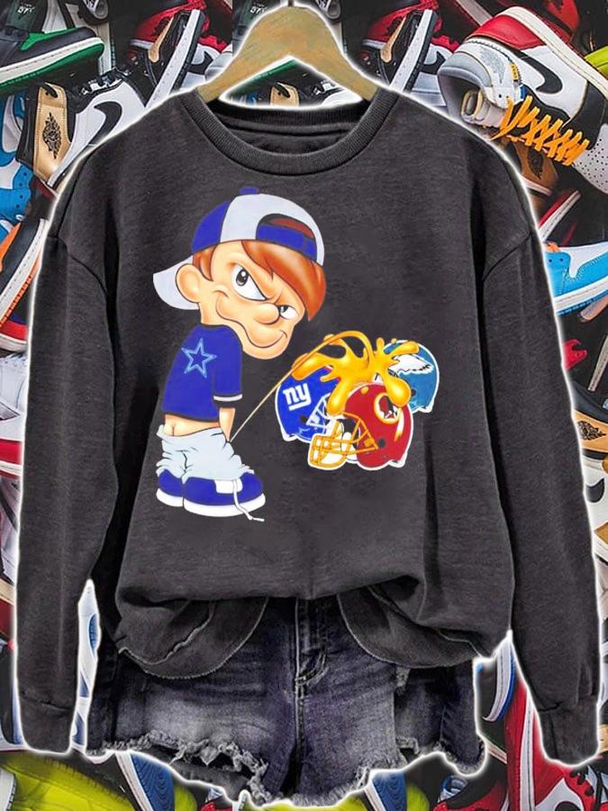 Dallas Cowboy Calvin Peeing Piss On Other Teams Shirt t-shirt