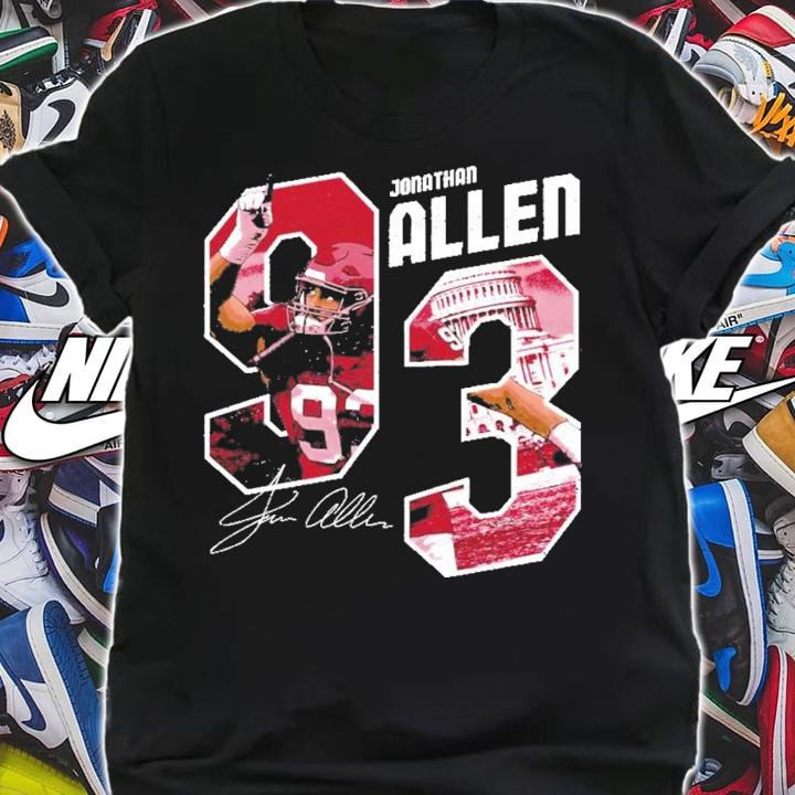 Jonathan Allen signature shirt t-shirt
