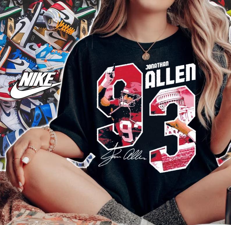 Jonathan Allen signature shirt t-shirt