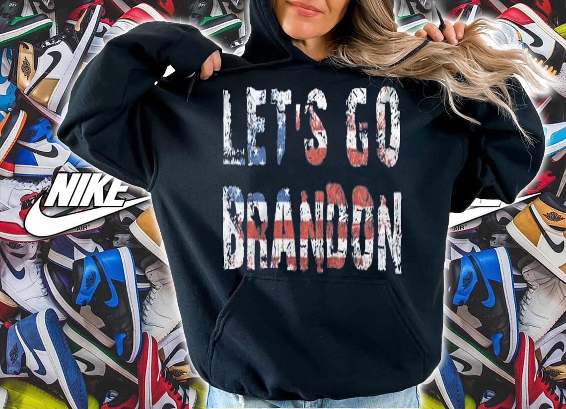 Let's Go Brandon Vintage USA Flag T-Shirt t-shirt hoodie
