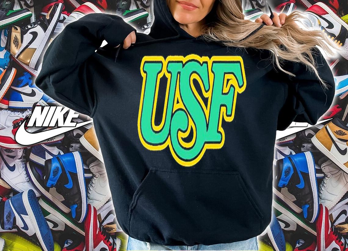 USF Vintage 1980s logo T-shirt t-shirt