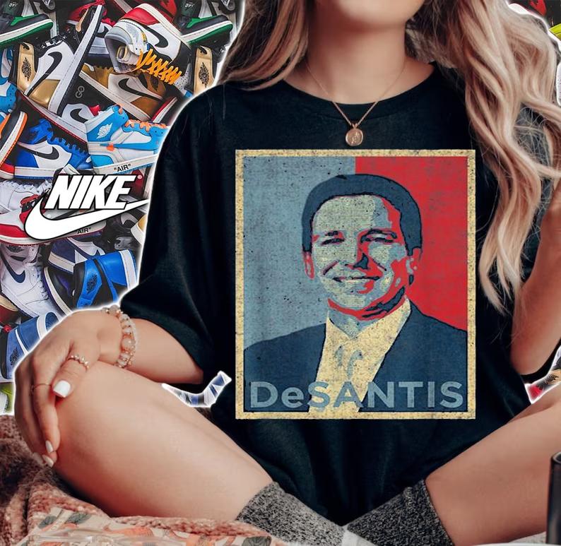 Desantis Escape to Florida Make America Florida poster Vintage T-Shirt t-shirt