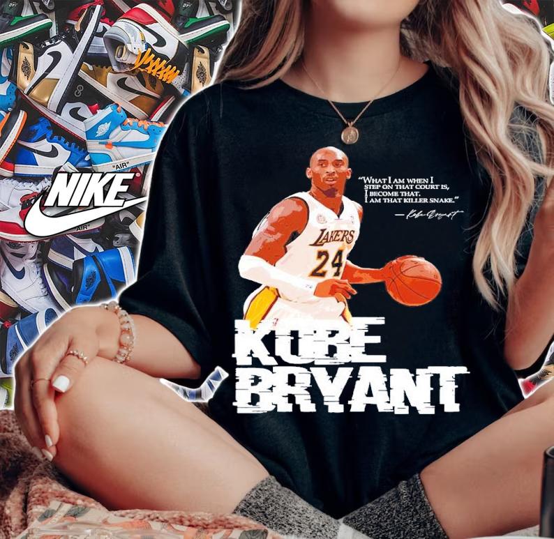 Kobe Bryant What I Am When I Step On That Court Is Shirt t-shirt woman shirt