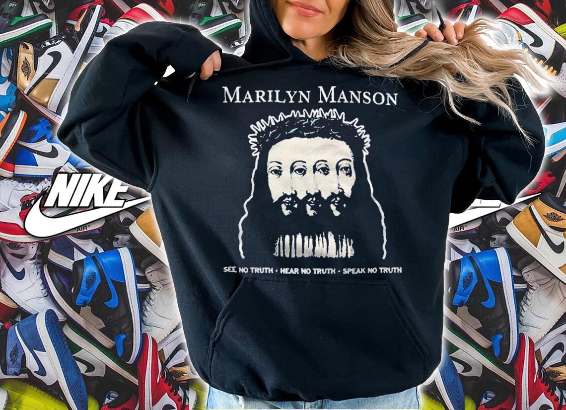 Marilyn Manson see no truth hear no truth speak no truth T-shirt t-shirt