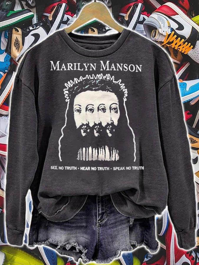 Marilyn Manson see no truth hear no truth speak no truth T-shirt t-shirt