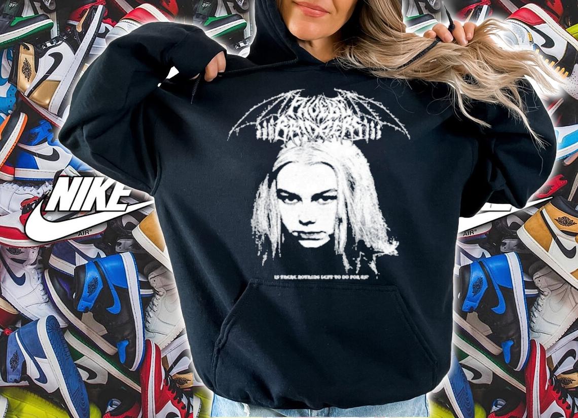 Phoebe Bridgers Metal Logo Face Shirt t-shirt hoodie
