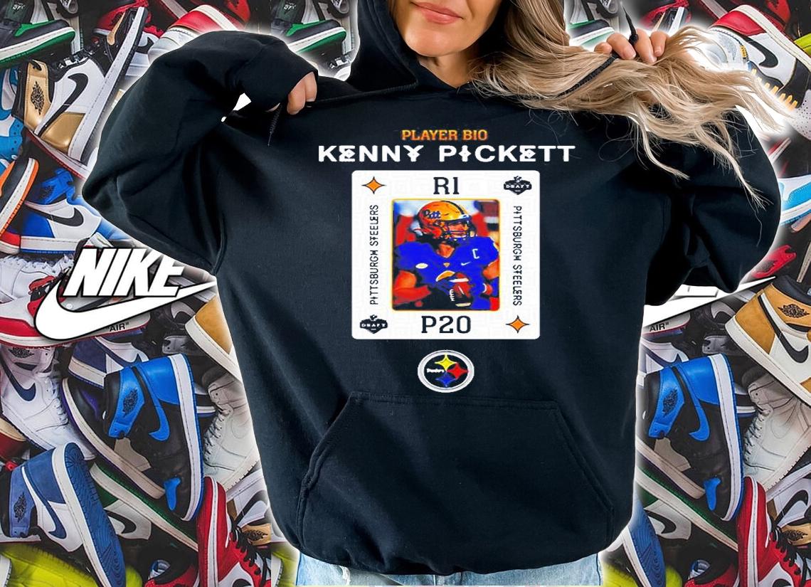Player Bio Kenny Pickett Pittsburgh Steelers NFL Draft 2022 T-Shirt t-shirt