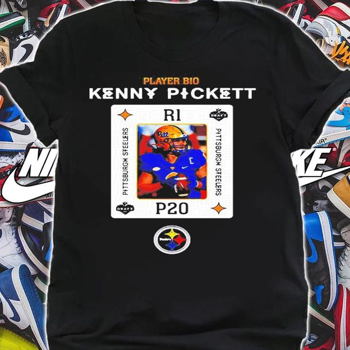 Player Bio Kenny Pickett Pittsburgh Steelers NFL Draft 2022 T-Shirt t-shirt