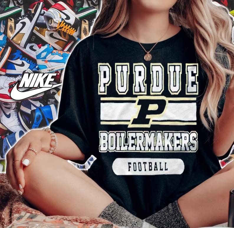 Purdue Boilermakers football logo T-shirt t-shirt