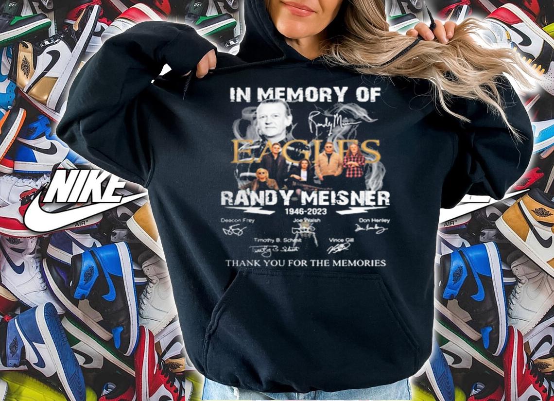 RIP Randy Meisner In Memory Of Randy Meisner Eagles Signatures t-shirt