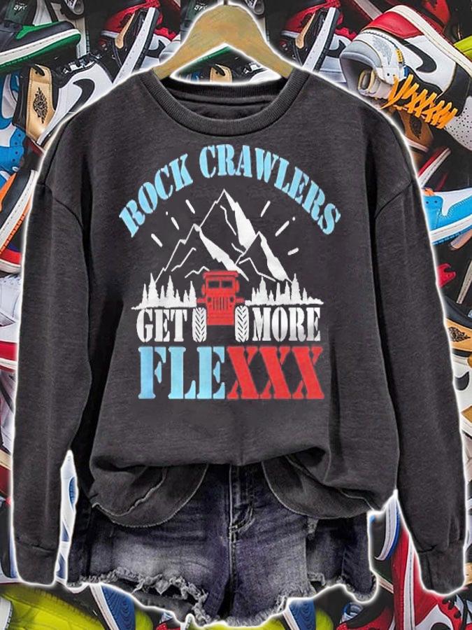 Rock Crawlers Get More Flexxx  Rc-Car Meets Off-Road Shirt t-shirt sweatshirt