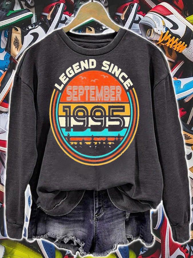 Legend Since September 1995 Gifts 25th Bday 25 Years Old T-Shirt t-shirt