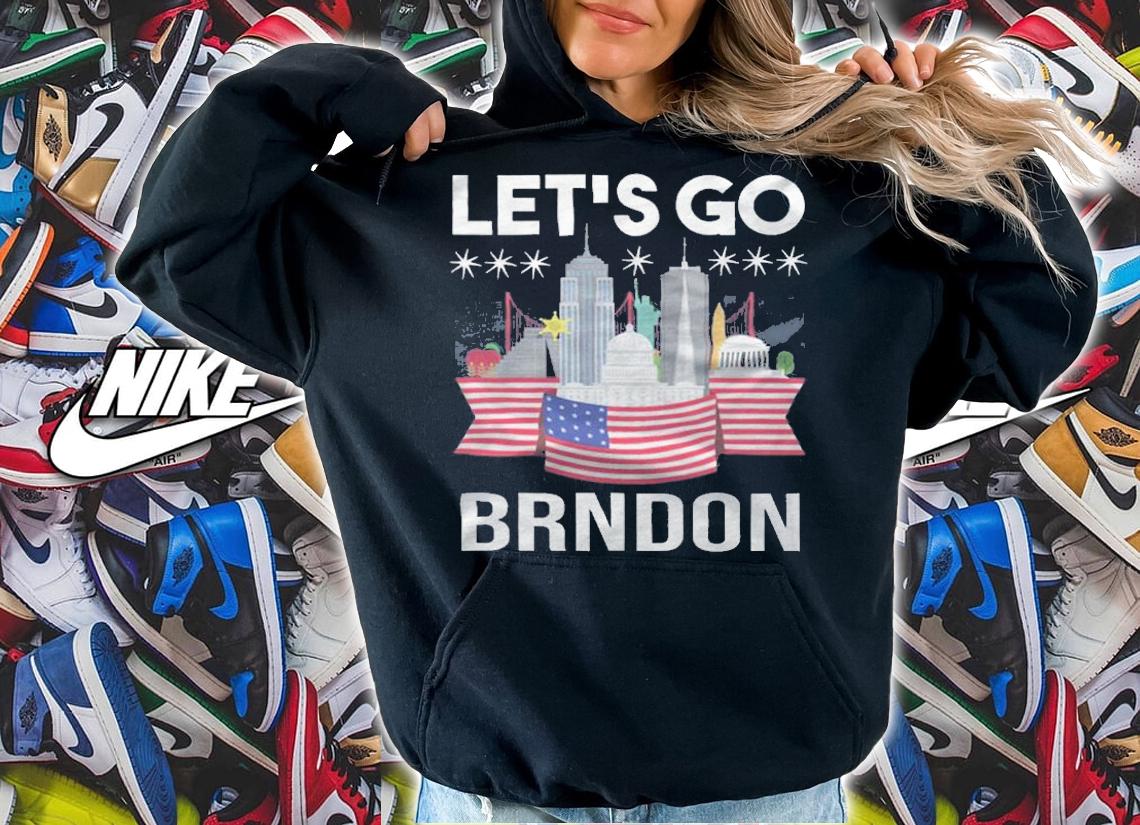 New Design let's Go Brndon T-Shirt t-shirt hoodie