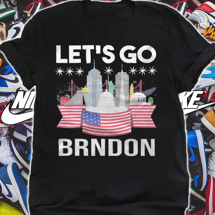 New Design let's Go Brndon T-Shirt t-shirt shirt