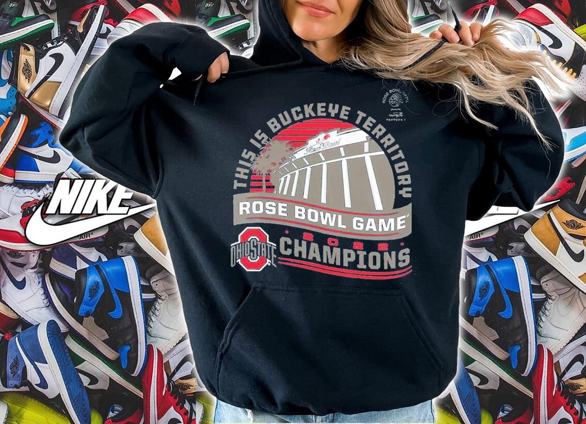 Ohio State This Is Buckeye Territory Rose Bowl Game 2022 Champions Shirt t-shirt