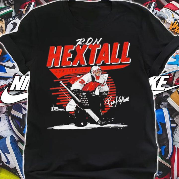 Ron Hextall Philadelphia Comet Hockey Signatures Shirt t-shirt