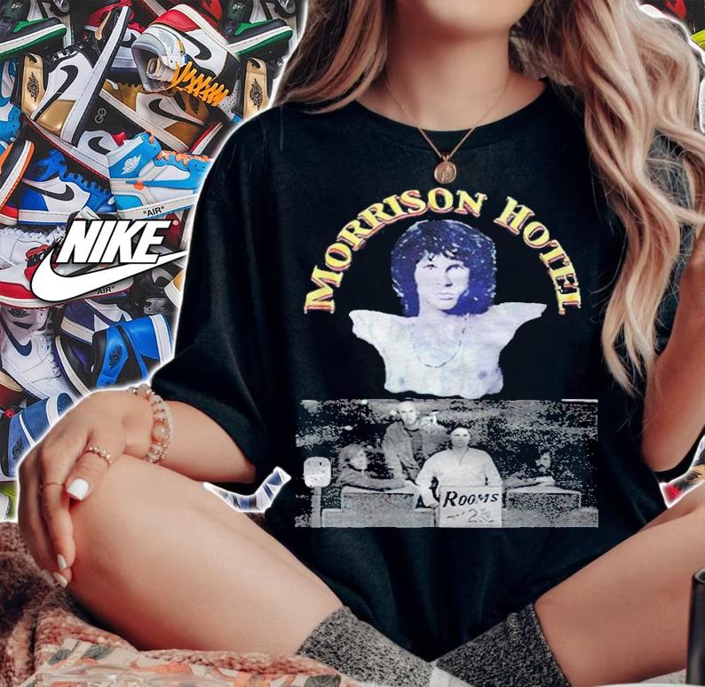 Vintage 80s The Doors Morrison Hotel T-shirt t-shirt