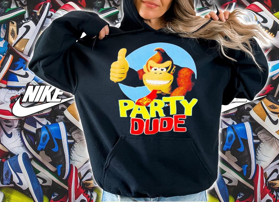 Donkey Kong Party Dude Shirt t-shirt