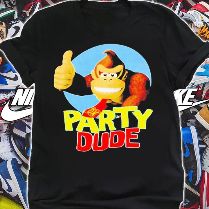 Donkey Kong Party Dude Shirt t-shirt