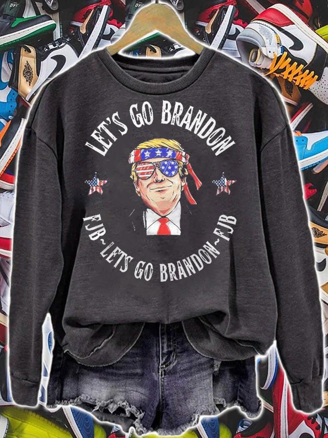 Lets Go Brandon Donald Trump Men Women Shirt t-shirt sweatshirt