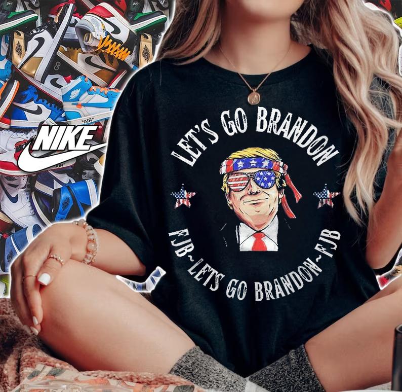 Lets Go Brandon Donald Trump Men Women Shirt t-shirt woman shirt