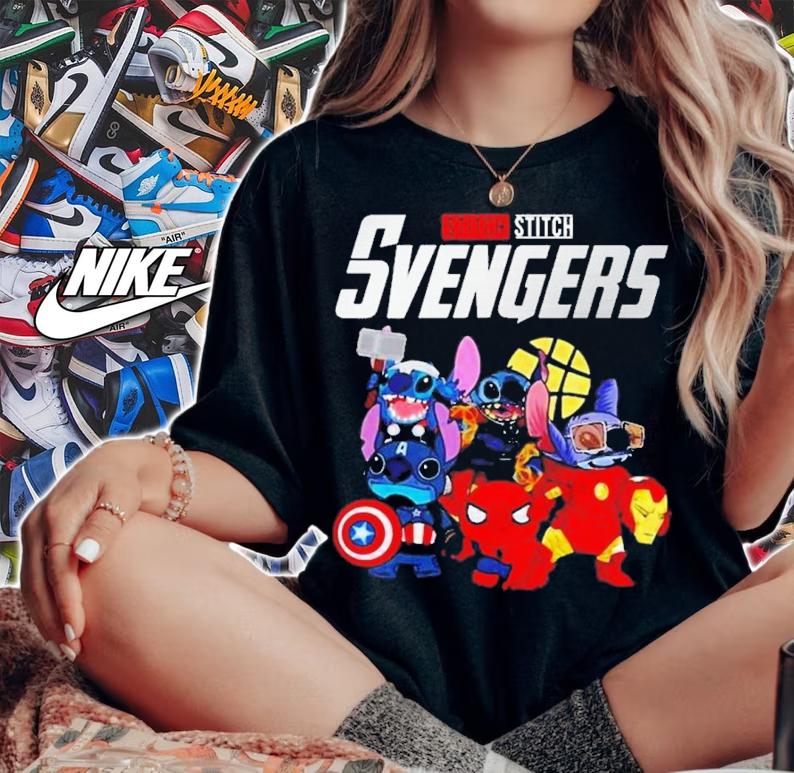 Marvel Avengers Baby Stitch Svengers 2022 Shirt t-shirt