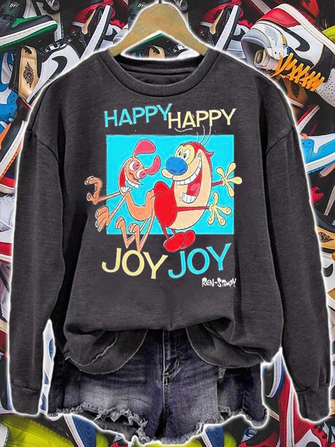 Ren and Stimpy Happy Happy Joy Joy T-Shirt t-shirt sweatshirt
