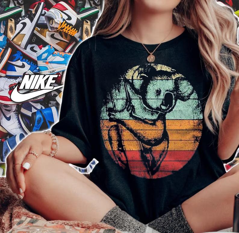 Vintage Retro Koala Bear Lover Shirt t-shirt woman shirt