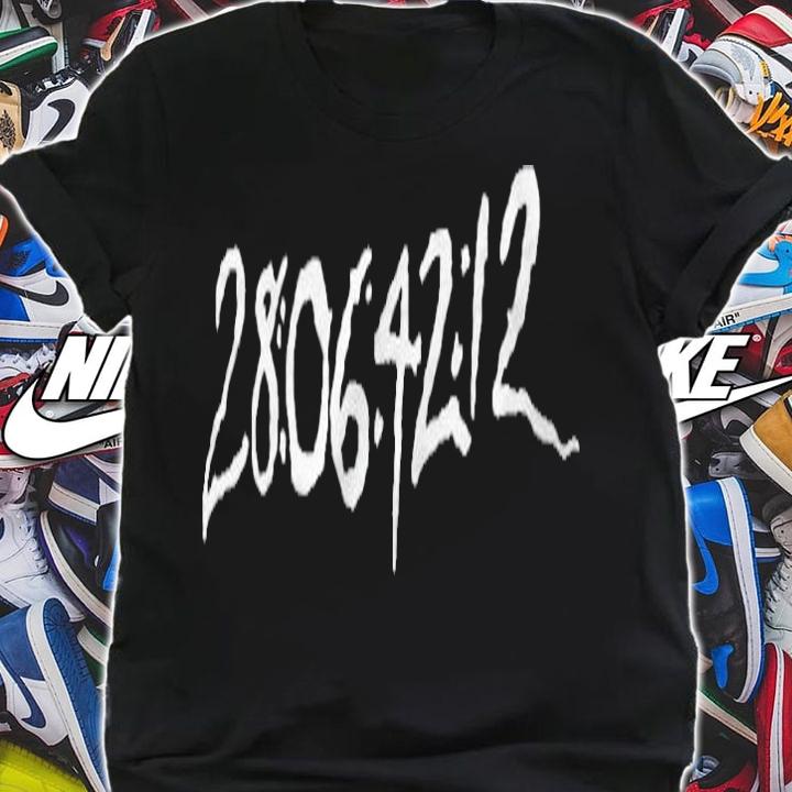 Donnie Darko Numbers Premium Horror Movies T-shirt t-shirt shirt