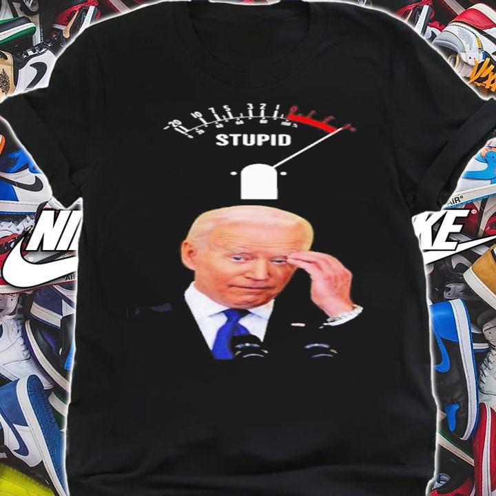 Joe Biden Gas Stupidometer Shirt t-shirt