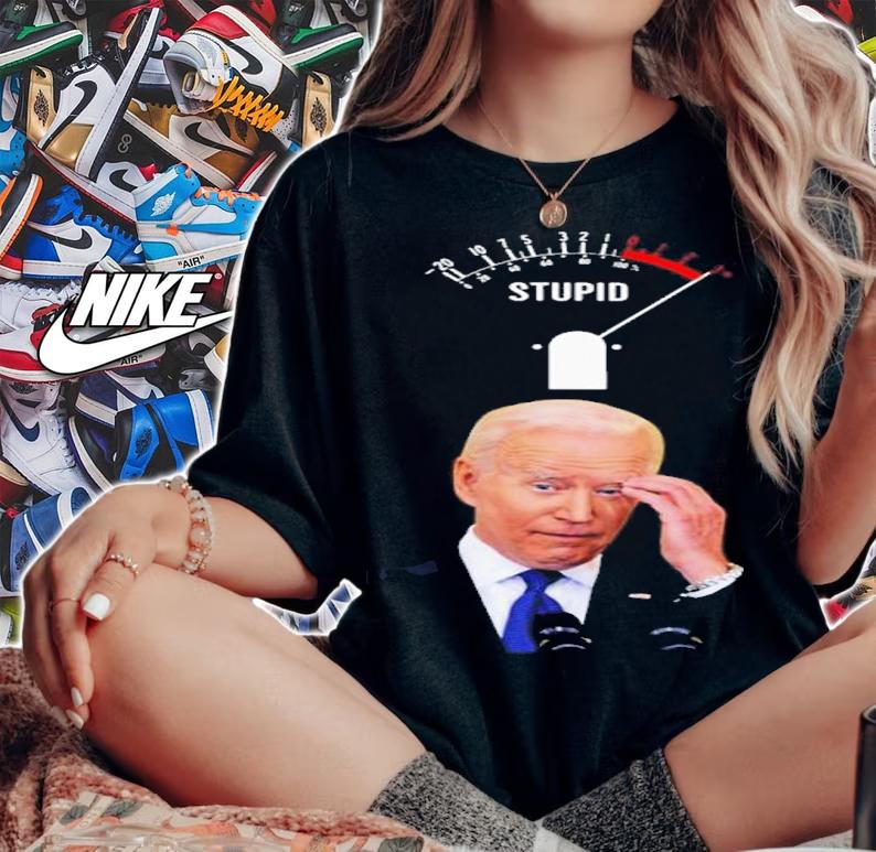 Joe Biden Gas Stupidometer Shirt t-shirt